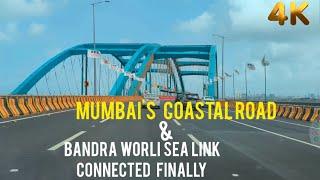 4K Marine Lines TO  Bandra in 10 Minutes | New Bow-String Bridge | Game Changer: Cuts Travel Time |