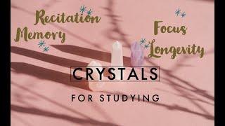 Crystals for Studying and Productivity | Pinay Jurist