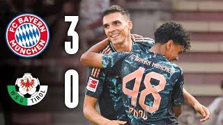 Palhinha Volley-Tor bei 3:0-Sieg | FC Bayern - WSG Tirol | Highlights