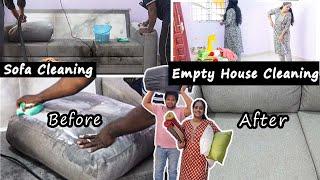 Empty House Cleaning | sofa cleaning | தனிக்குடித்தனம் series | SD VLOGS