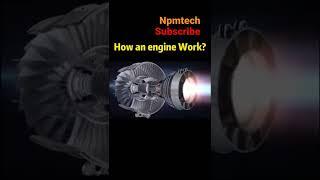 how and aircraft engine work