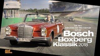 Mit dem Mercedes W 111 Cabriolet auf der Bosch Boxberg Klassik 2018 (Teil1)