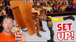 BLIND WWE Figure SET UP Challenge!