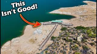 Is This Lake VANISHING? EYE-OPENING  Drone Footage of Bartlett Lake in Arizona