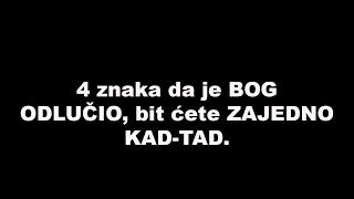 4 znaka da je BOG ODLUČIO, bit ćete ZAJEDNO KAD-TAD