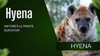 All About Hyenas||Hyena||Nature's Ultimate Survivor|| 7th Wild