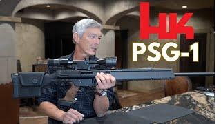 H&K PSG-1.  The grail of semi-automatic sniper rifles.