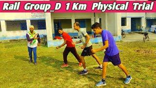 Rail Group_D Physical Efficiency Test ( 1km Run )