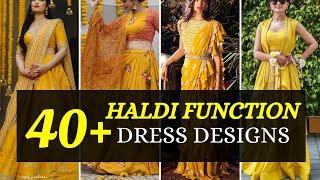 Haldi Function Dress Design and Ideas For Brides 2021 | Blossom Trends