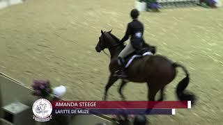 Amanda Steege and Lafitte de Muze Winning Round in the $50,000 WCHR Professional Challenge