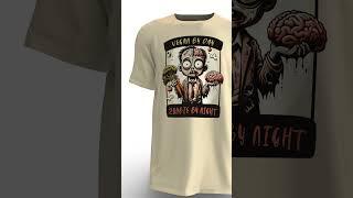 FANTUCCI | Vegan Zombie T-Shirt | #shirt #tshirt #apparel #fashion #gift #bestgift #cotton #t-shirts