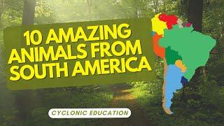 10 Amazing Animals From South America   |  Cyclonic Education