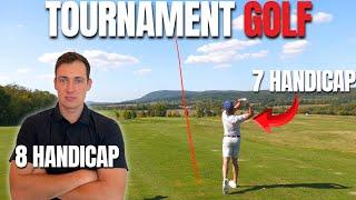 What Do 2 Mid-Handicap Golfers Shoot in a TOURNAMENT?! (Forest Hills Golf Club)