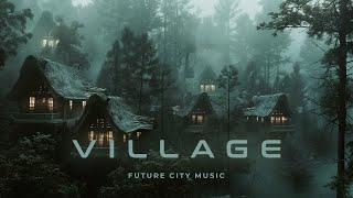 VILLAGE: Sci Fi Forest Music - Cyberpunk Rain Ambient For Total Relaxation