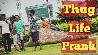 Thug life prank in India|SRM University-Chennai