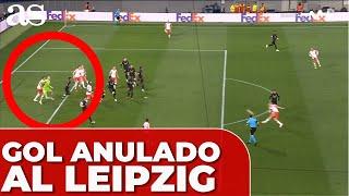 Así fue el polémico GOL ANULADO al LEIPZIG contra el REAL MADRID