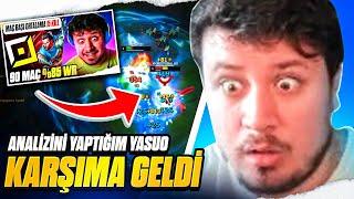 Analizini çektiğim Yasuo karşıma geldi