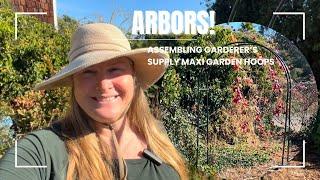 Setting up Gardener’s Supply Maxi Garden Hoops