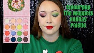 Colourpop The Muppets Holidays! Pressed Powder Palette | 2 Looks 1 Palette