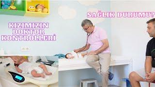 KIZIMIZIN İLK KONTROLÜ SAĞLIK DURUMU? VLOG