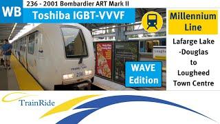 TransLink Millennium Line SkyTrain - 2001 Bombardier ART Mark II - Toshiba IGBT-VVVF INVERTER