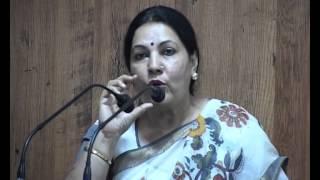 Prof  Sunaina Singh Addressing teacher's day 2015