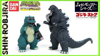 Bandai Movie Monster Series: Godzilla & Little Godzilla (1994) | Double Review