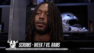 Jakobi Meyers and DJ Turner Media Availability | Week 7 vs. Rams