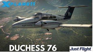 X-Plane 11 - Just Flight Duchess 76