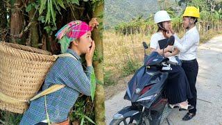 Girl Harvest tangerines to sell at the market and The surprise seeing her Husband with another Woman