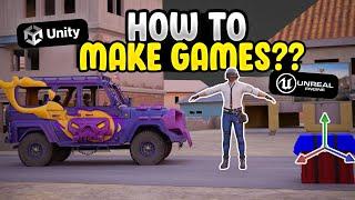 How to Make Games ? गेम्स कैसे बनाए ?  Game development guide 2024