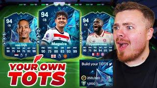 How the Build Your TOTS Evolution works! The BEST Choices!  FC 25 Ultimate Team