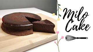 Steam Milo Cake 美禄蛋糕 | Only 3 ingredients needed 只需三样食材 | Super Moist and Easy