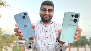 iPhone 14 Vs OPPO Reno 8 Pro Camera Test & Comparison | Which is The Best..?