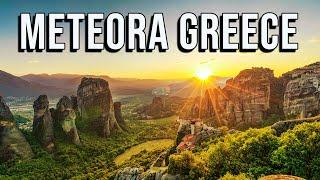 METEORA GREECE : UNESCO World Heritage Site & staying in Kalabaka Greece