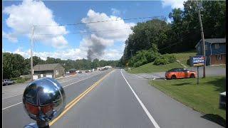 Engine 502 First Due Outbuilding Fire *Helmet Cam*