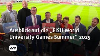 STUDIO 47 .live | AUSBLICK: „FISU WORLD UNIVERSITY GAMES SUMMER“ IN DER METROPOLREGION RHEIN-RUHR