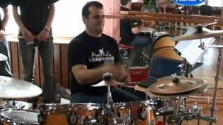 Short drum solo by Grzegorz Lewandowski.wmv