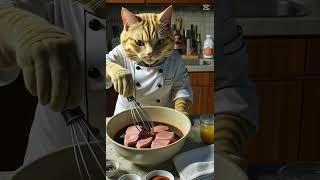 The Meow Chef is Marinating the Pork