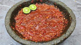 RESEP SAMBEL DADAK YANG PEDES ENAK SEGER COBAIN BIKINNYA GAMPANG