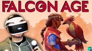 PUZZLE ADVENTURE WITH A BIRD COMPANION! | Falcon Age PSVR Gameplay (PlayStation VR)