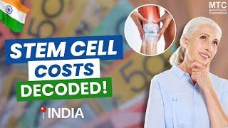 Stem Cell Therapy Cost in India (for Knee Arthritis): Check These Factors!