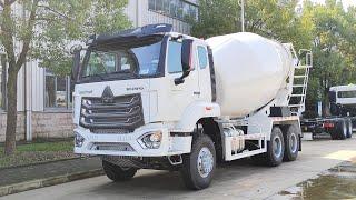 HOWO 8 10 12 CBM Cement Transit Mixer Truck