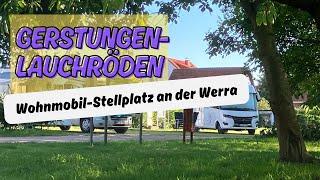 Wohnmobilstelllatz Gerstungen-Lauchröden an der Werra - an der ehemaligen innerdeutschen Grenze