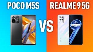 Xiaomi POCO M5s vs Realme 9 5G. Битва "бюджетников" 2022 года. Детальное сравнение устройств.