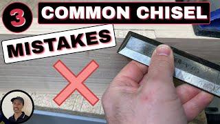 How To Use a Chisel Correctly | How to Use a Wood Chisel | Mistakes Using a Wood Chisel