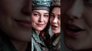 Best Military Fellows Like Twin Sisters Singing KATYUSHA #femalesoldiers