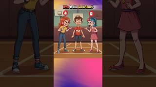 Which Of The Girls Is His Girlfriend? #riddles #brainteasers #viralshorts