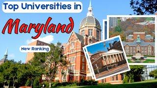 Top 5 Universities in Maryland | Best University in Maryland