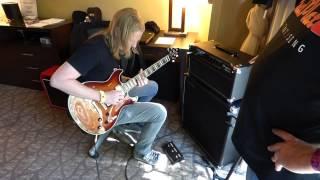 Matt Schofield playing the RedPlate HD100 on the overdrive channel